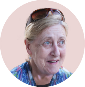 Imagen de María Saura, integrante comprometida de la Alianza contra el dolor